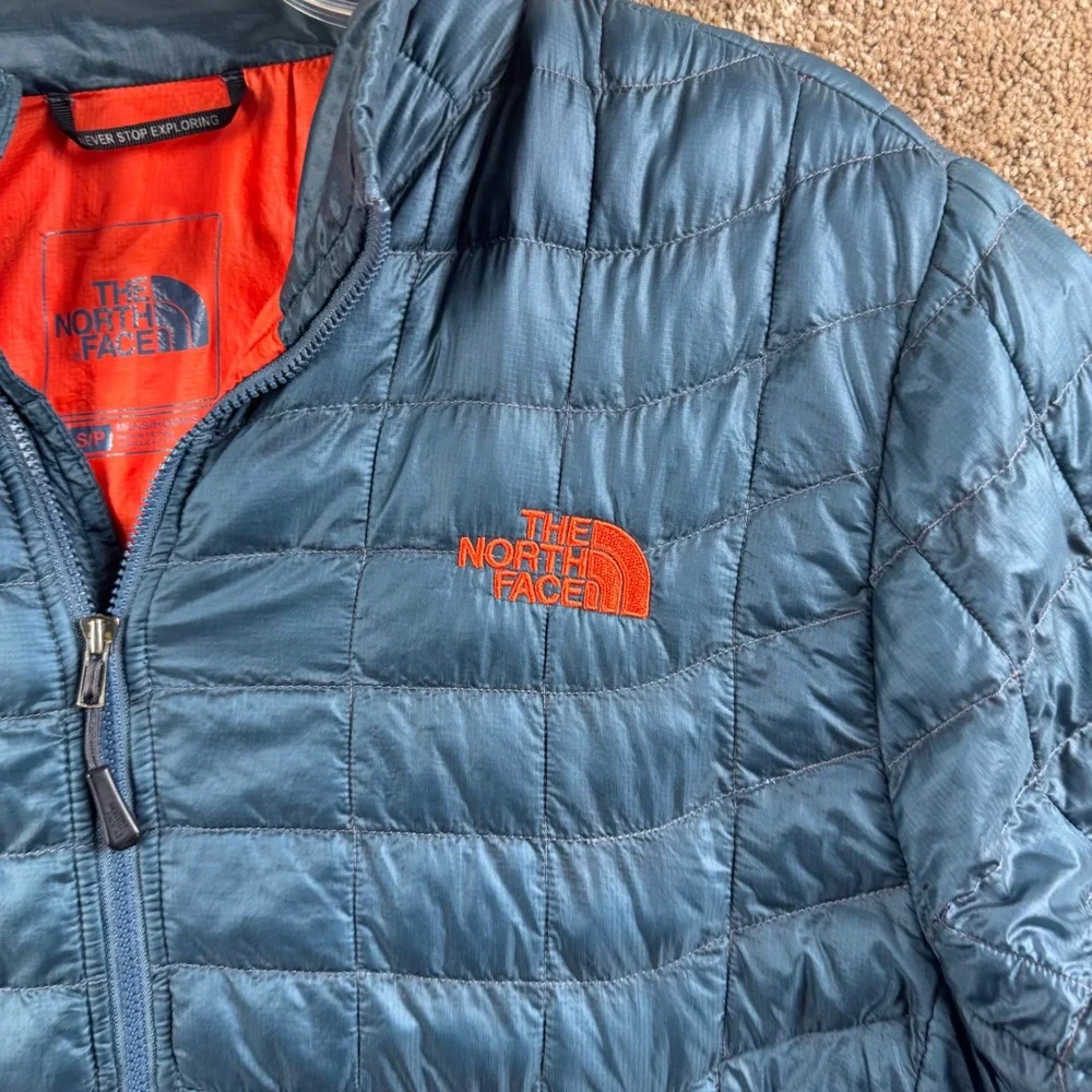 The North Face Mens Thermoball Puffer Jacket Full Zip Small